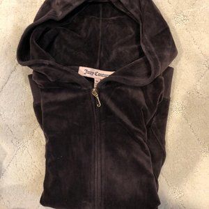 Juicy Couture Full Zip Velour Hoodie